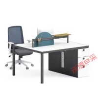 东原/钢木台、桌类/型号Z-575JA/办公桌隔断电脑桌双人位职员桌/规格1400*1200*750mm/产地广东/每双人位价格