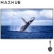 MAXHUB 触控一体机 W98PNA 98英寸商显屏视频会议大屏 （98英寸企业屏+无线传屏器1个+移动脚架）