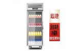 银都  DM450 冷藏柜 深圳银都商用立式冷冻柜冷藏保鲜柜双温冰柜 单门玻璃款（直冷）125W 容量450L