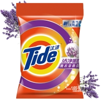 汰渍（Tide）/衣物清洗类/T-1.65KG/洁净薰香洗衣粉（薰衣草香）1.65 kg/袋