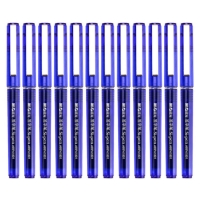 晨光/书写用笔类用具/ARP41801/0.5mm蓝色中性笔 直液式签字笔 Sipen系列办公大容量水笔/12支*1盒/每盒价格